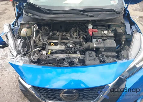 2021 Nissan Versa Sv Xtronic Cvt z USA, uszkodzony, nr VIN 3N1CN8EV6ML862877